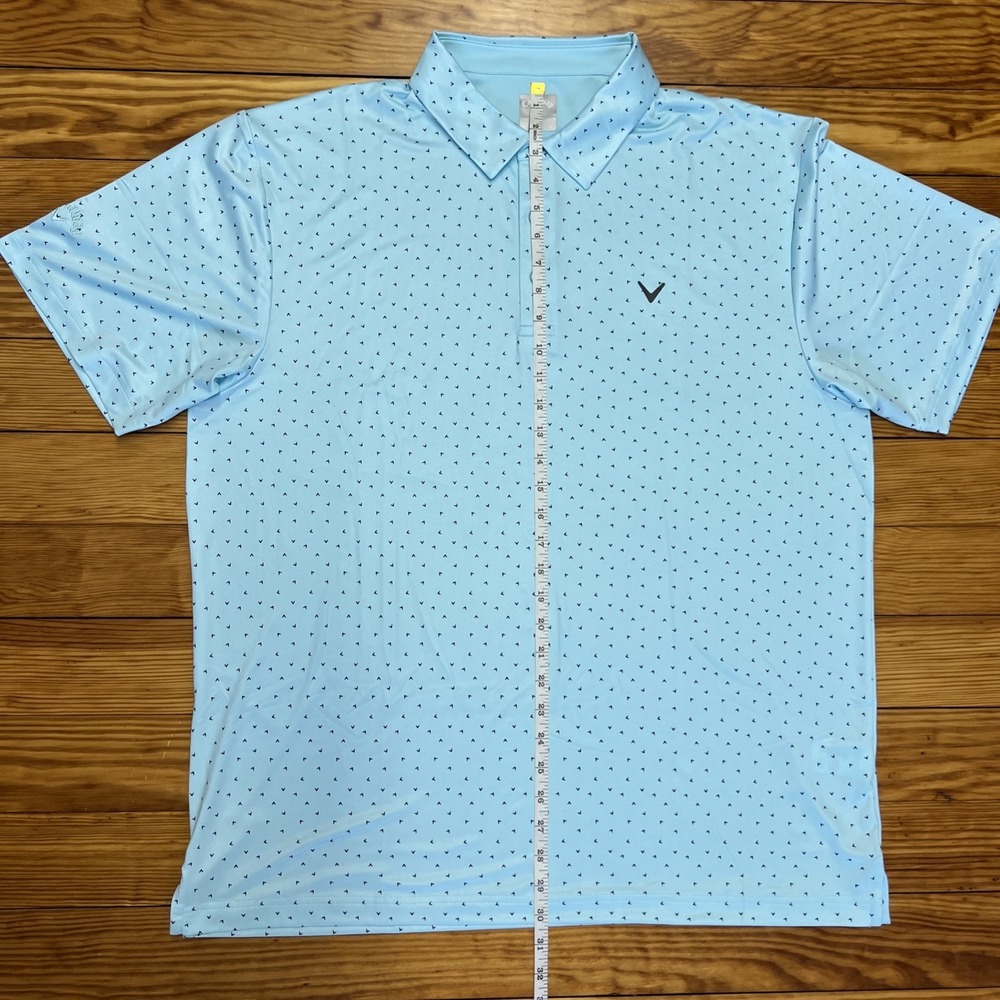 Callaway Men's Performance Short Sleeve Golf Polo XL Limpet Shell - Picture 7 of 10